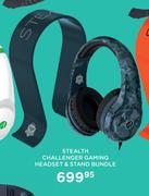 Stealth Challenger Gaming Headset & Stand Bundle