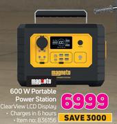 Magneto 600W Portable Power Station