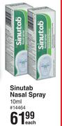 Sinutab Nasal Spray-10ml Each