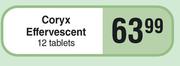 Coryx Effervescent 12 Tablets
