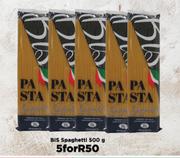 Bis Spaghetti-For 5 x 500g