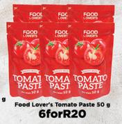 Food Lover's Tomato Paste-For 6 x 50g