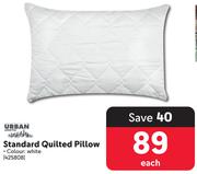 Urban Standard Quilted Pillow-Each