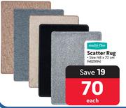 Multi-Flor Scatter Rug-48 x 70cm