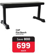 Cap Flat Bench-Each