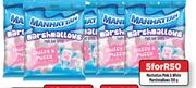 Manhattan Pink & White Marshmallows-For 5 x 150g