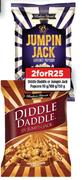 Diddle Daddle Or Jumpin Jack Popcorn 90g/100g/150g-For 2
