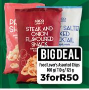 Food Lover's Assorted Chips 100g/110g/125g-For 3
