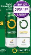 Switch Energy Drink Assorted-2 x 500ml 
