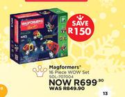 Magformers 16 Piece WOW Set SOL-707004