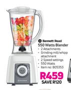 Bennett Read 550 Watts Blender