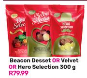 Beacon Dessert Or Velvet Or Hero Selection-300gm Each