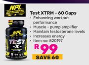 NPL Test XTRM 60 Caps