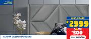 Pandra Queen Headboard