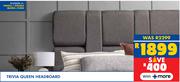 Trivia Queen Headboard