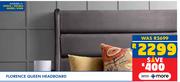 Florence Queen Headboard