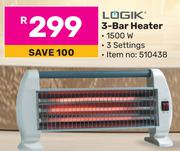 Logik 3 Bar Heater