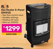 Alva Gas Heater 3 Panel GH312