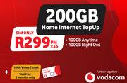 Red Hot Dealz-On 200GB Home Internet Top Up