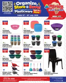Africa Cash And Carry : Organise, Store & Save (13 July - 18 July 2026)