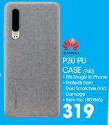 Huawei P30 PU Case