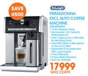 Delonghi Primadonna Excl Auto Coffee Machine ESAM6900M