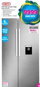 DEFY 621L Side By Side Fridge- (MET DFF437)