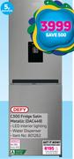 DEFY C300 Fridge Satin Metallic- (DAC449)
