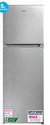 DEFY D200 Top Freezer Fridge- (DAD237)