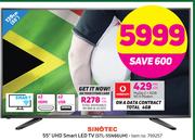 SINOTEC 55"UHD Smart LED Tv- (STL-55N86UM)
