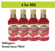 Wellington's Tomato Sauce-4 x 700 ml