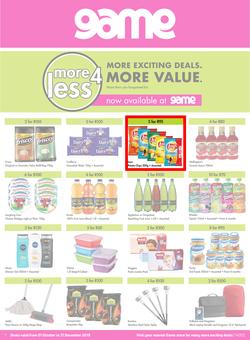 Game : More 4 Less (1 Oct - 31 Dec 2019), page 1