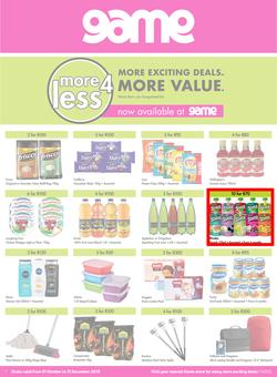 Game : More 4 Less (1 Oct - 31 Dec 2019), page 1