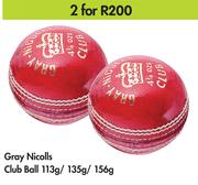 Gray Nicolls Club Ball-2 x 113g/135g/156g