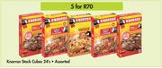 Knorrox Stock Cubes Assorted-5 x 24's