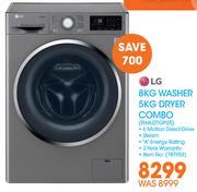 LG 8KG Washer 5KG Dryer Combo - ( FH4U2TGP25) 