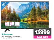 Hisense 70" 178cm UHD Smart TV 70B7100