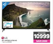 LG 65" 165cm Smart Ultra HD UM7100