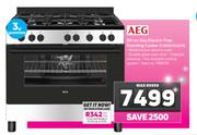 AEG 90cm Gas Electric Free Standing Cooker CKB901A4BM