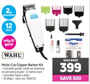 Wahl 12 Piece Multi Cut Clipper Barber Kit