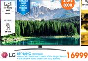 LG 65" Nano TV 655M8600