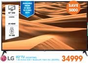 LG 82" TV 82UM7580