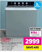 Defy 15Kg Twin Metallic(DTT151)