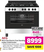 AEG 90cm Gas Electric Free Standing Cooker(CKB901A4BM)