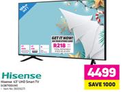 Hisense 43"(109cm) UHD Smart TV 43B7100UW