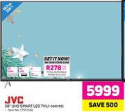 JVC 58"(147cm) UHD Smart LED TV LT-58N785