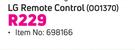 LG Remote Control