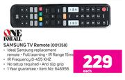One For All Samsung TV Remote-Each 