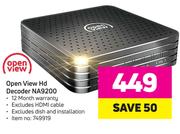 Open View HD Decoder NA9200