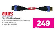 Ellies 5M HDMI Patchcord-Each